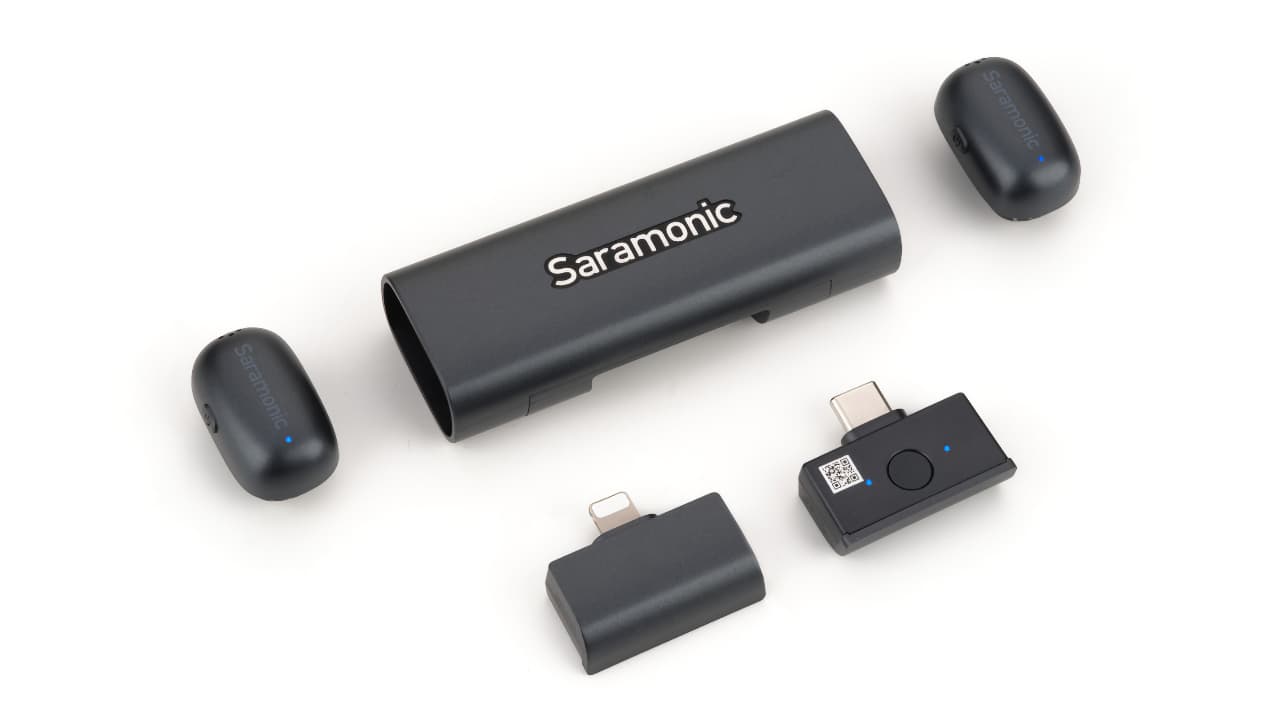 Saramonic Air SE: tiny dual wireless mic with AI noise